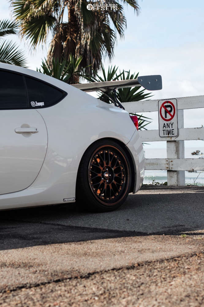 2015 Subaru BRZ with 18x8.5 35 XXR 521 and 215/35R18 Nankang NS-25