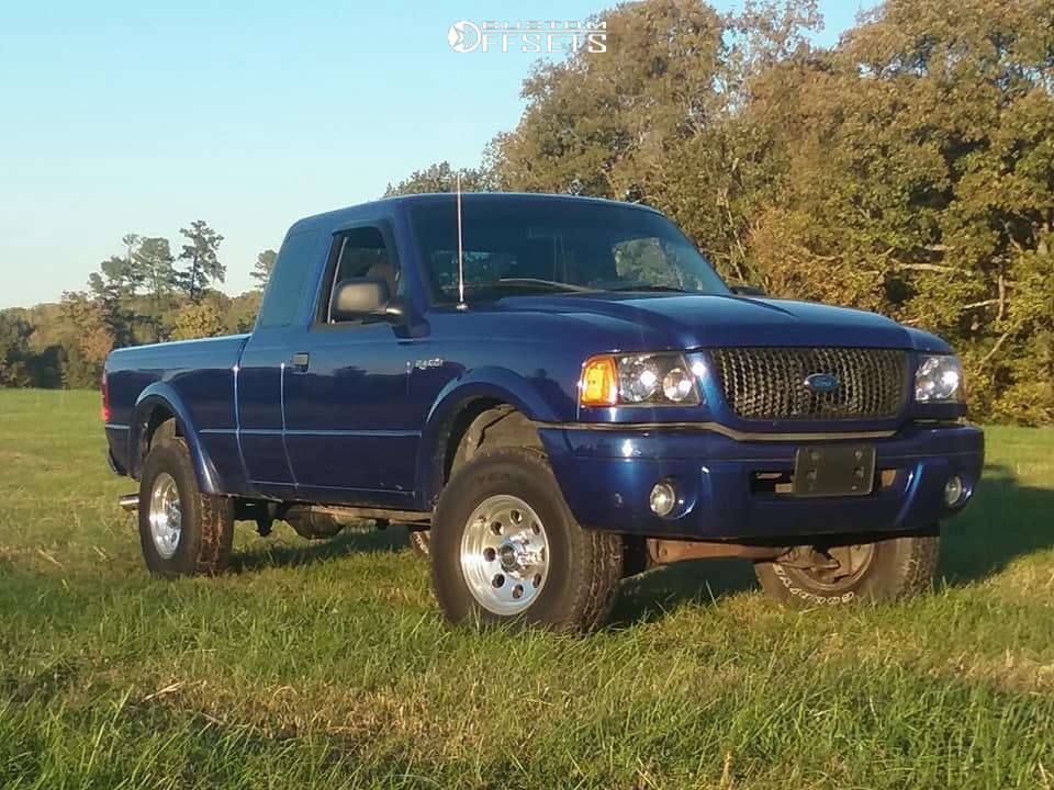 2003 Ford Ranger with 15x7 -6 American Racing Baja and 165/30R15 ...