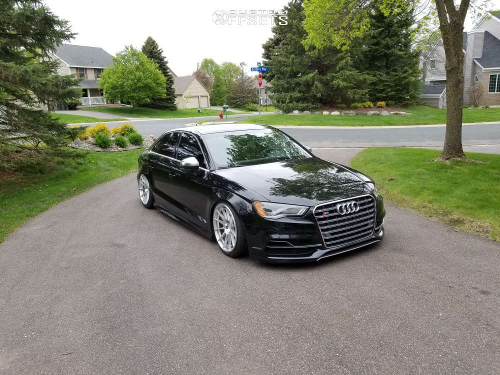 2015 Audi S3 Tucked Air Suspension Custom Offsets