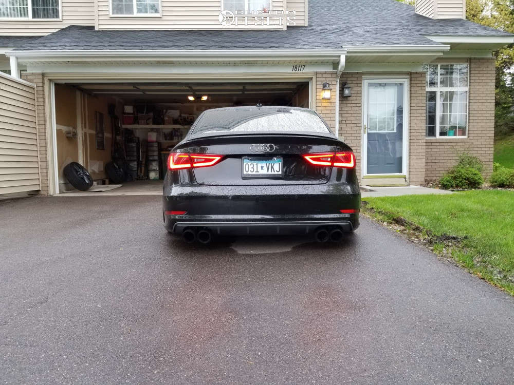 2015 Audi S3 Tucked Air Suspension Custom Offsets