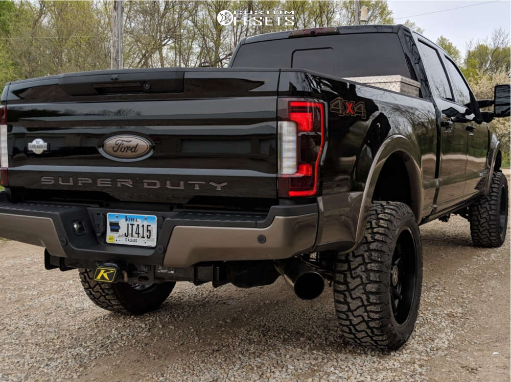 2018 Ford F-250 Super Duty with 22x10 -25 Hostile Rage and 35/12.5R22 ...