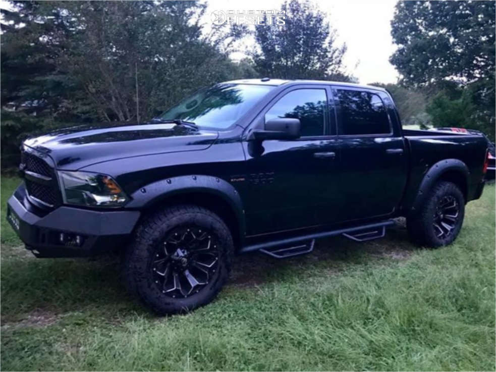 2016 Ram 1500 with 20x12 44 Fuel Assault and 35/12.5R20 Nitto Terra