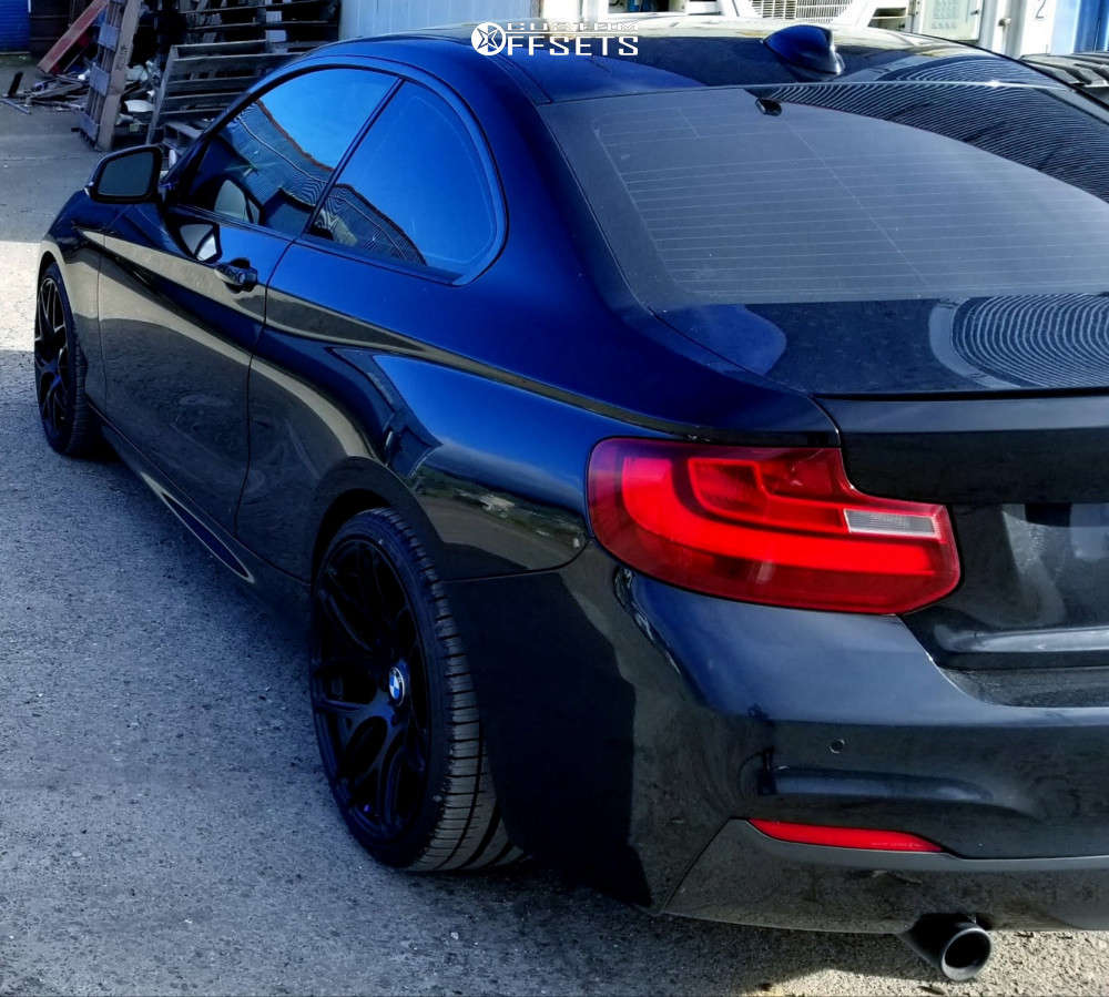 2015 BMW M235i with 19x8.5 40 MRR GF9 and 225/35R19 Falken Azenis Fk510