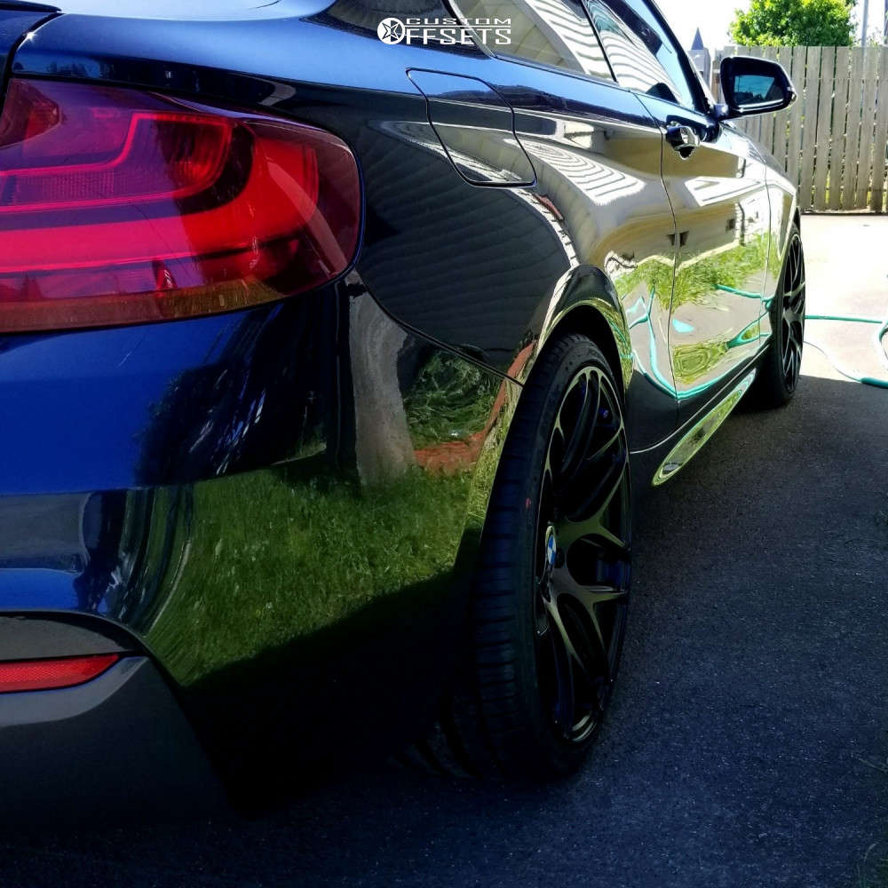 2015 BMW M235i with 19x8.5 40 MRR GF9 and 225/35R19 Falken Azenis Fk510