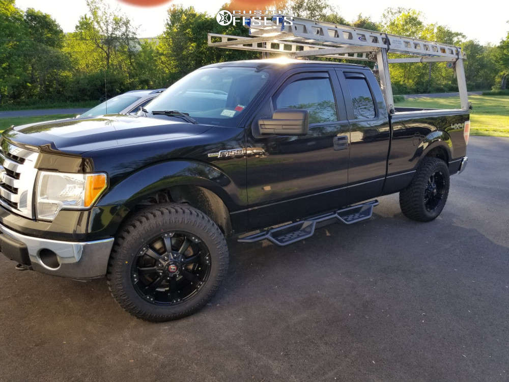 2011 Ford F-150 with 20x9 -12 Ballistic Morax and 305/55R20 Atturo ...
