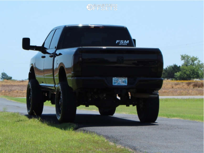 2018 Ram 2500 with 20x9 12 Fuel Throttle and 37/12.5R20 Nitto Terra
