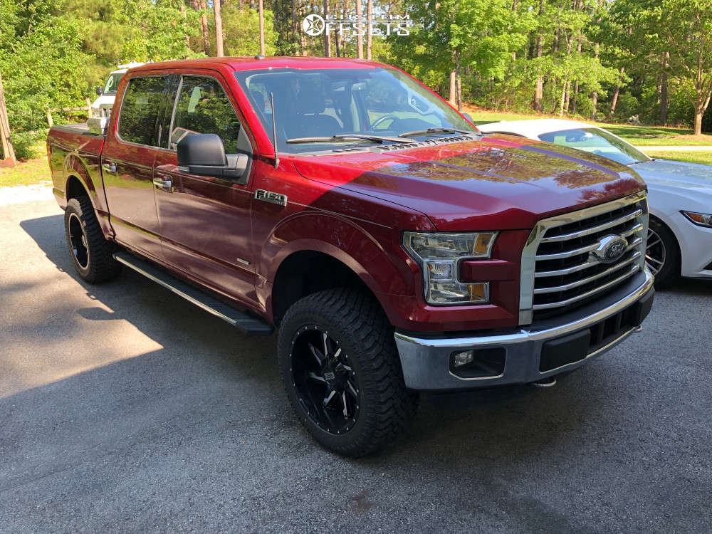 2016 Ford F-150 with 20x10 -12 Twisted Offroad Razor and 33/12.5R20 ...