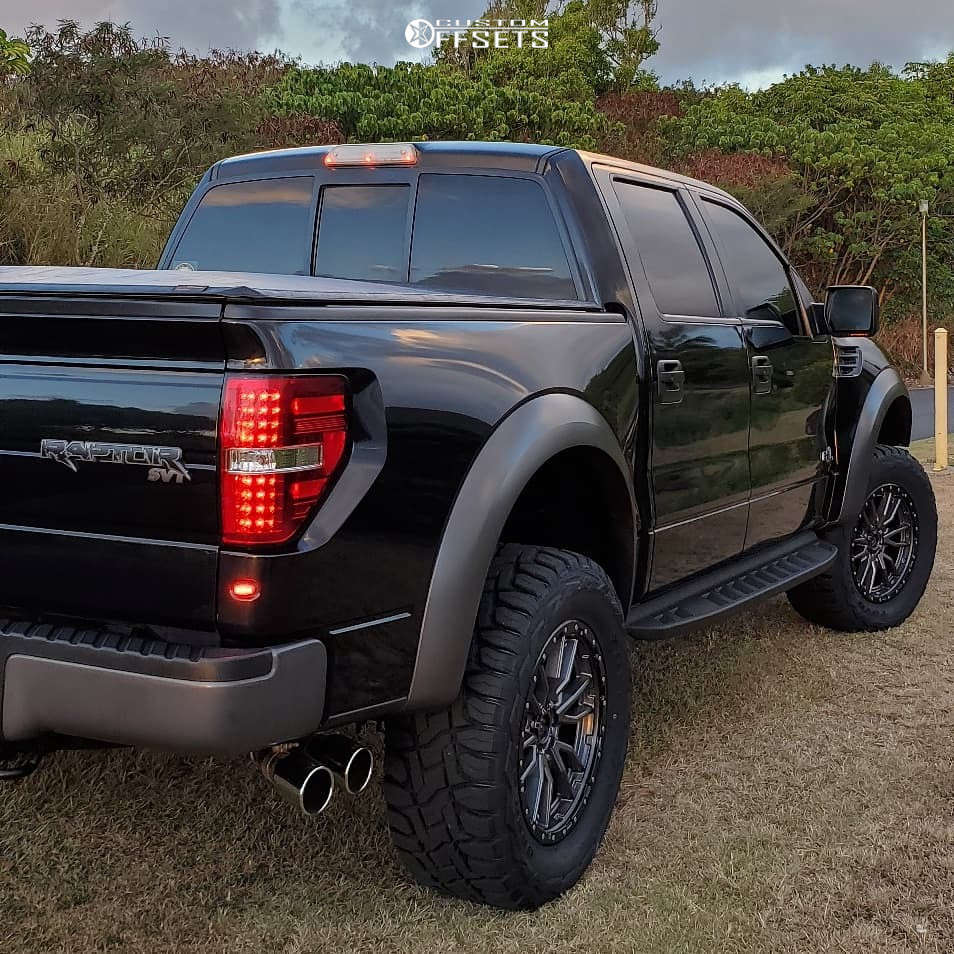 2012 Ford Raptor with 20x9 20 Fuel Rebel and 35/13.5R20 Toyo Tires Open ...