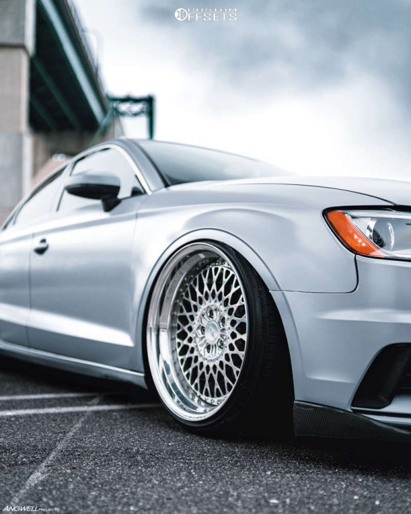 2015 Audi A3 with 19x10 23 Rotiform Forged Lhr and 225/35R19 Toyo Tires ...