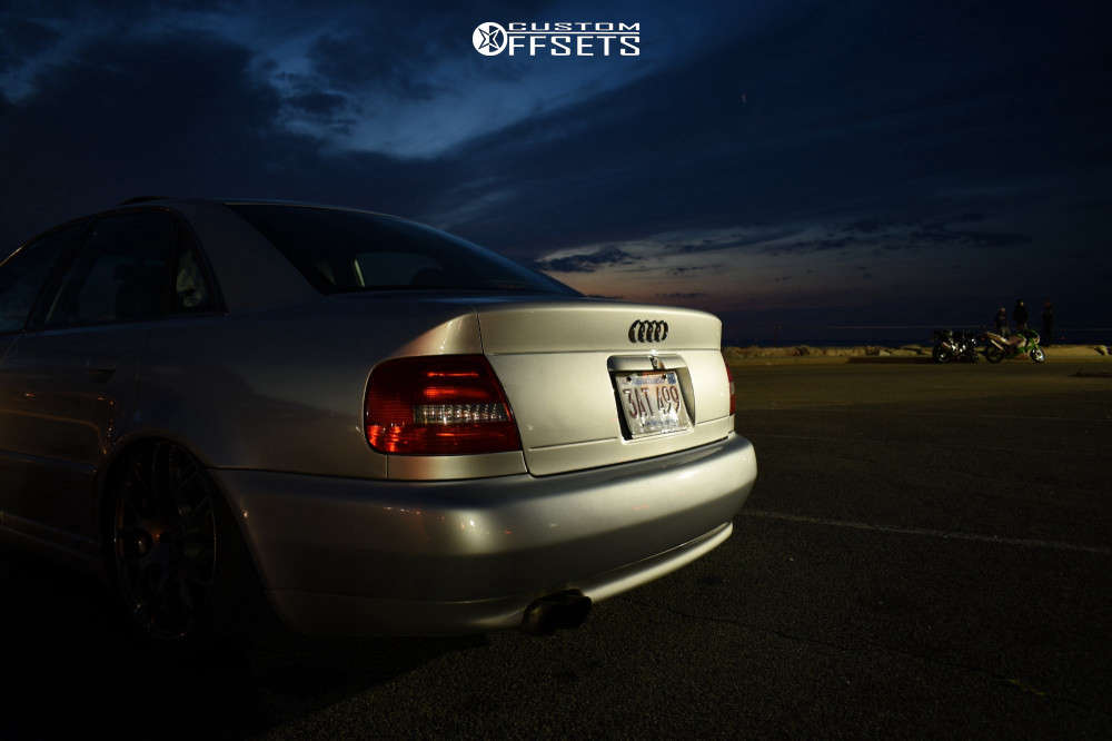 2001 Audi S4 Wheel Offset Tucked Air Suspension 731624 Custom Offsets