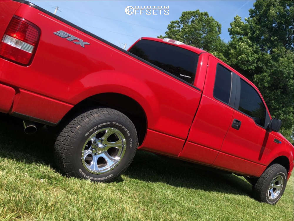 2008 Ford F150 with 17x8 19 Dick Cepek Dc1 and 265/70R17 BFGoodrich