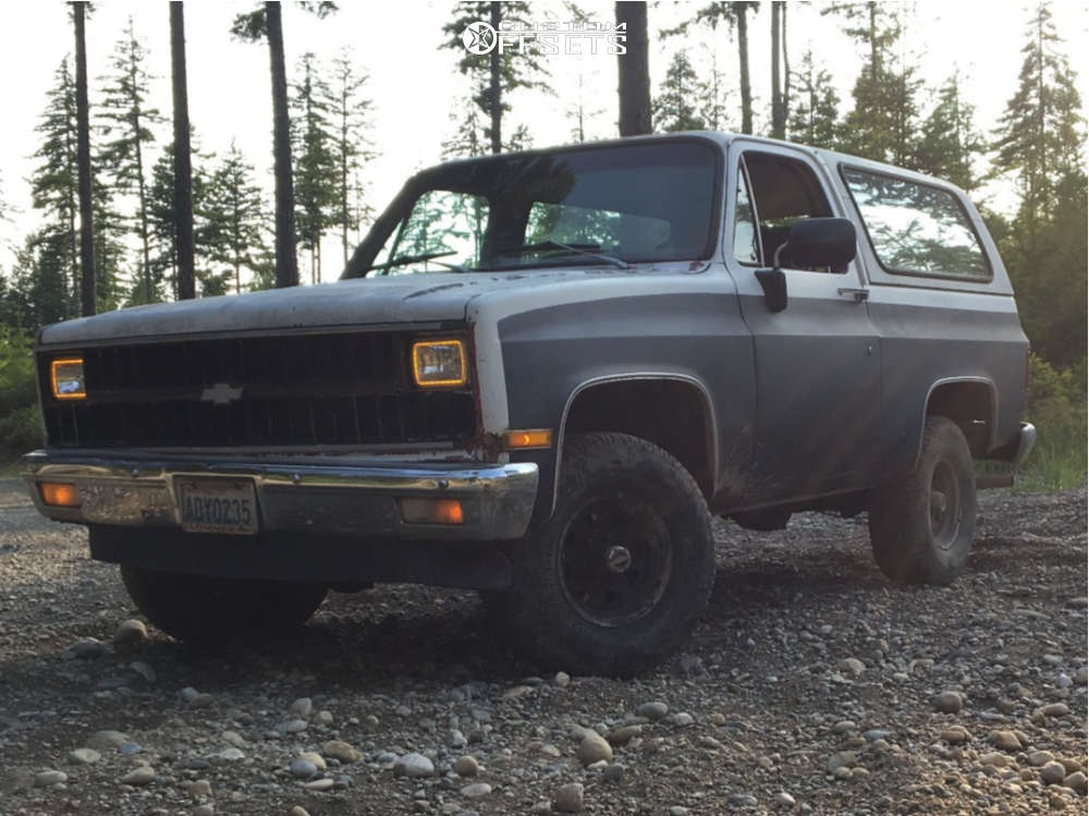 1982 Chevrolet K5 Blazer Wheel Offset Tucked Stock 736962 Custom