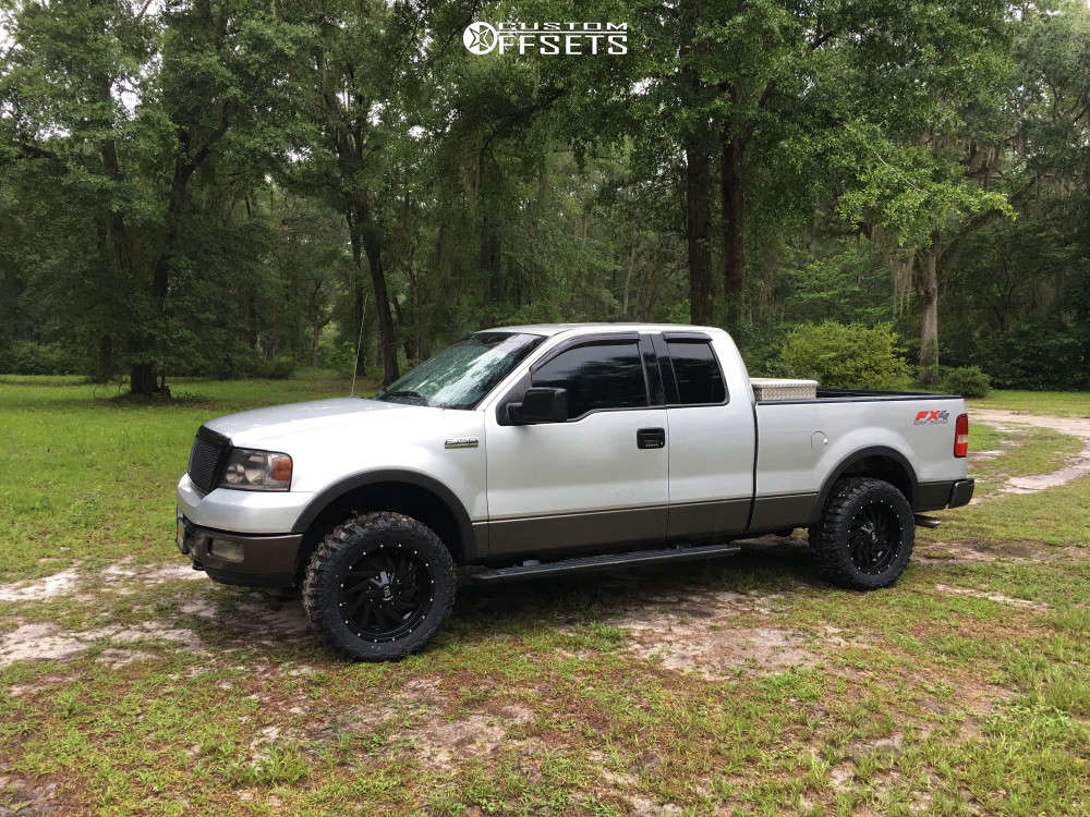 2004 Ford F-150 with 20x9 0 Hardrock Crusher H704 and 33/12.5R20 ...