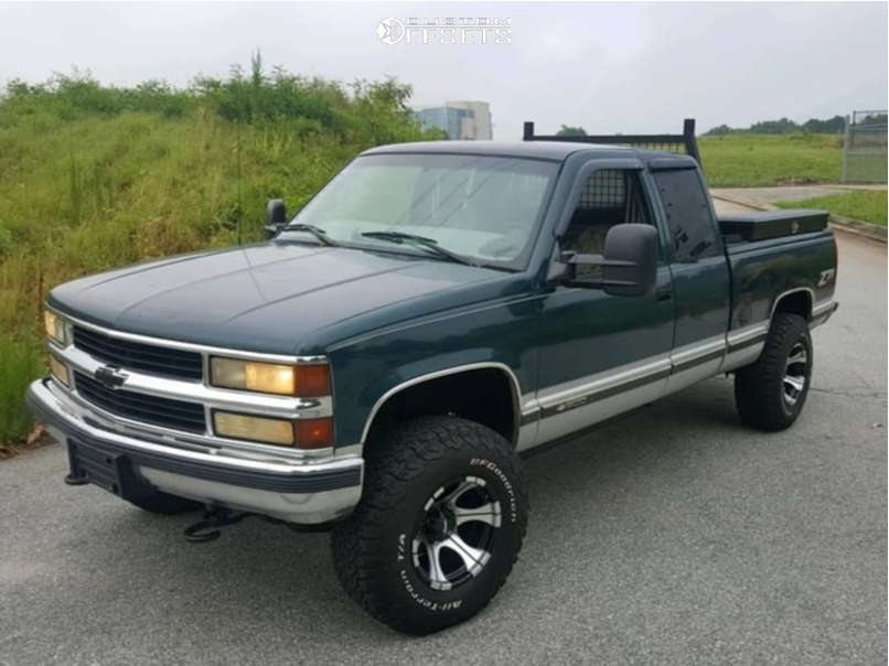 1997 Chevrolet K1500 with 16x10 -25 Dick Cepek Dc-2 and 285/75R16