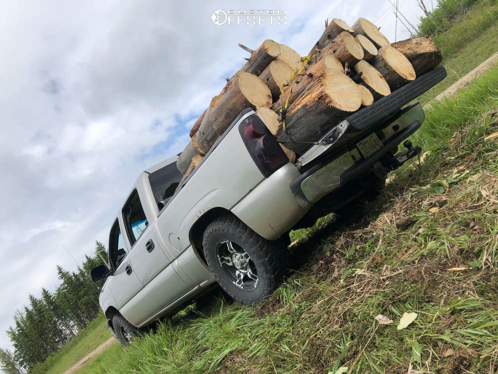 2005 Chevrolet Silverado 1500 with 17x8 0 Ultra Drifter and 295/70R17 ...