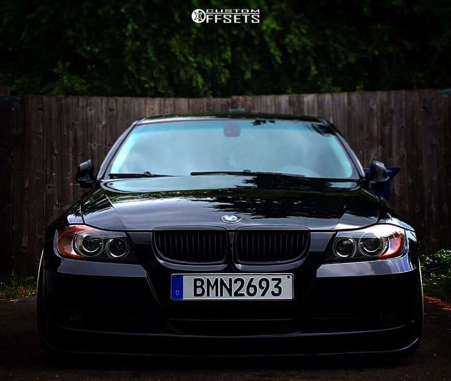 2006 BMW 330i with 18x9.5 30 Miro Type 111 and 215/40R18 Achilles Atr ...