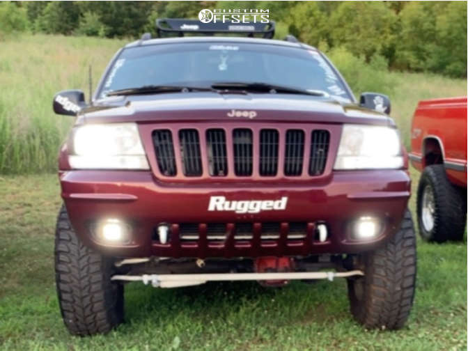 1999 Jeep Grand Cherokee with 16x8 0 Vision Manx and 265/75R16 ...