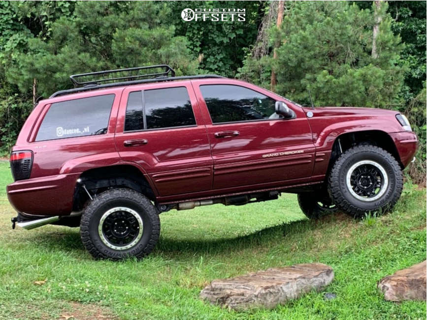 1999 Jeep Grand Cherokee with 16x8 0 Vision Manx and 265/75R16 ...