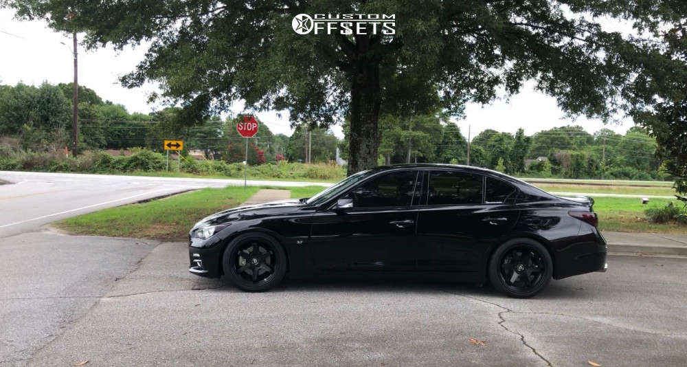 2015 Infiniti Q50 with 19x9.5 35 Drag Dr53 and 255/40R19 Lexani Lx 2015 Infiniti Q50 with 19x9.5 35 Drag Dr53 and 255/40R19 Lexani Lx