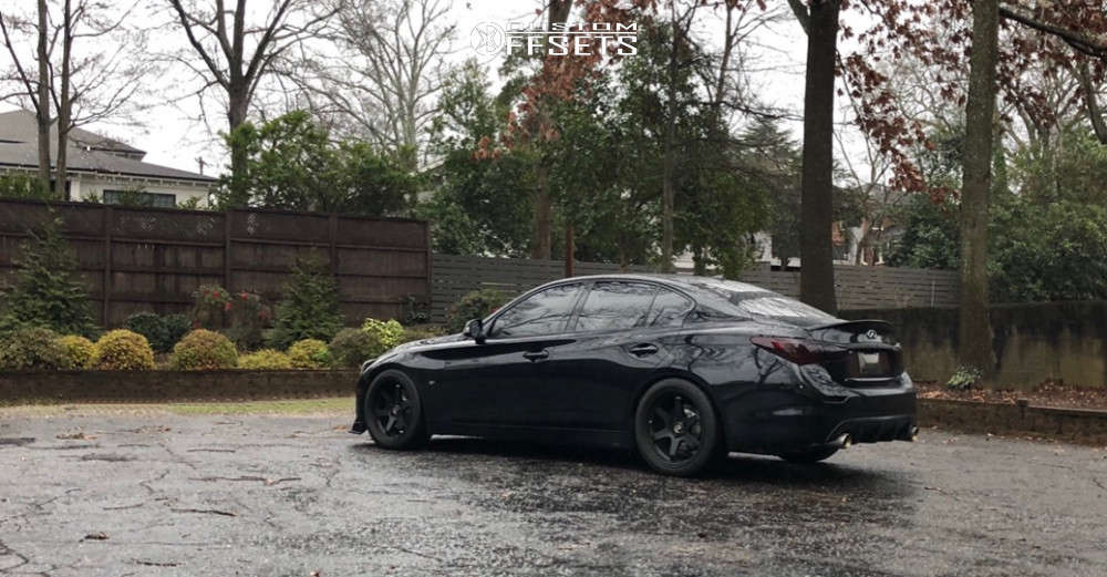2015 Infiniti Q50 with 19x9.5 35 Drag Dr53 and 255/40R19 Lexani Lx 2015 Infiniti Q50 with 19x9.5 35 Drag Dr53 and 255/40R19 Lexani Lx