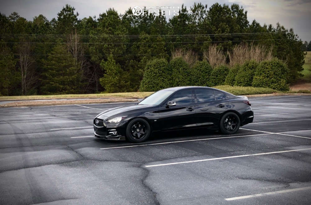 2015 Infiniti Q50 with 19x9.5 35 Drag Dr53 and 255/40R19 Lexani Lx 2015 Infiniti Q50 with 19x9.5 35 Drag Dr53 and 255/40R19 Lexani Lx