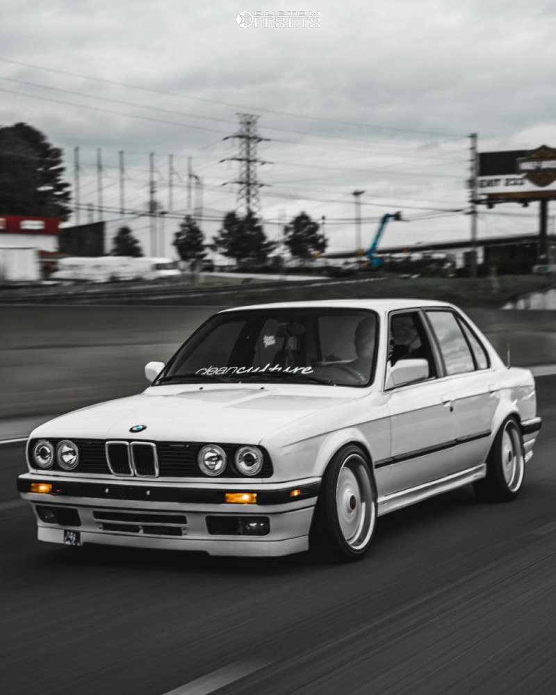 1991 BMW 318i with 17x8 0 BBS Rc090 and 205/40R17 Toyo Tires Proxes and ...