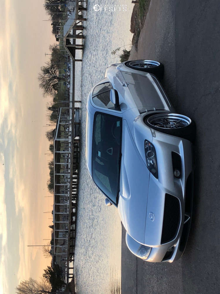 2004 Mazda RX-8 with 19x8.5 10 Work Varianza T1S and 215/35R19