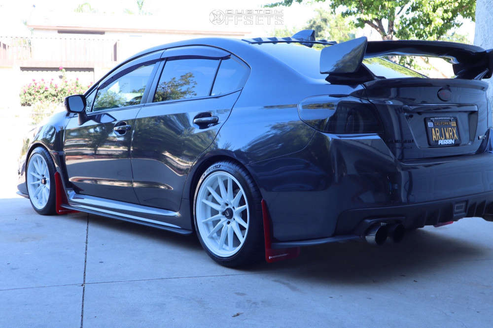 Subaru R1 Modified 2019 Subaru WRX with 18x9.5 35 Cosmis Racing R1 and 255/35R18 Michelin ...