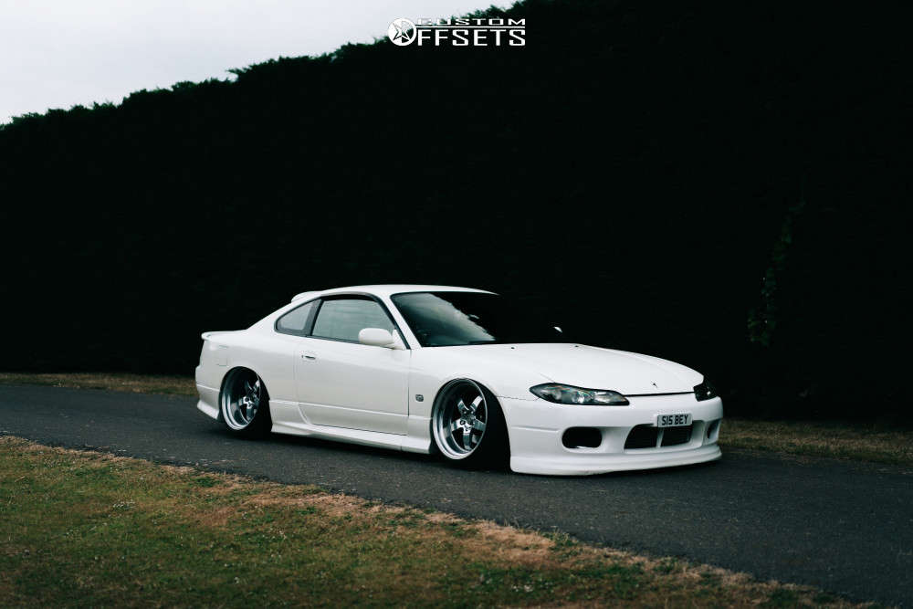 2000 Nissan 200SX with 18x9.5 18 7Twenty Style 49 and 215/35R18 Nankang ...