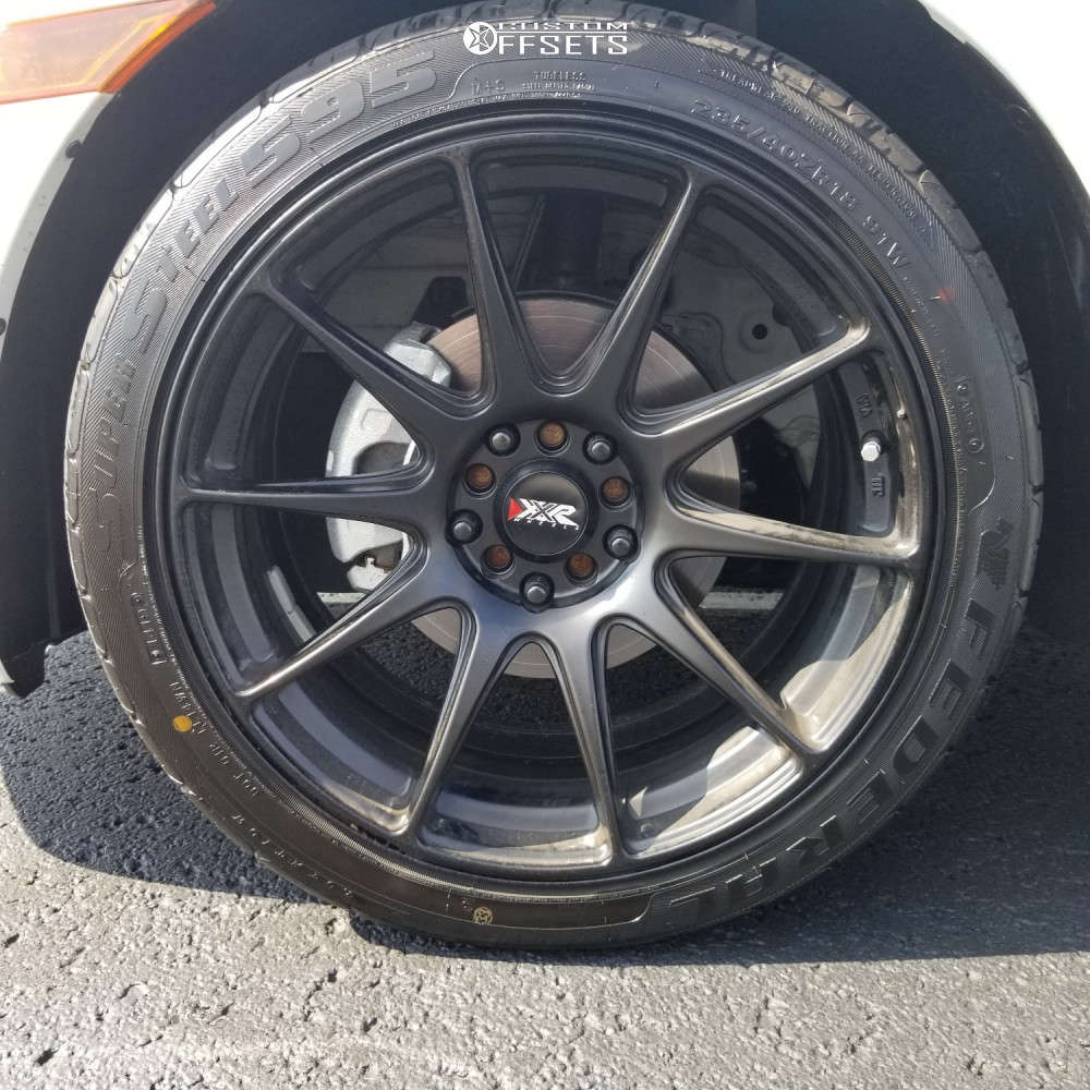 2019 Honda Civic with 18x8.75 20 XXR 527 and 235/40R18 Federal SS595