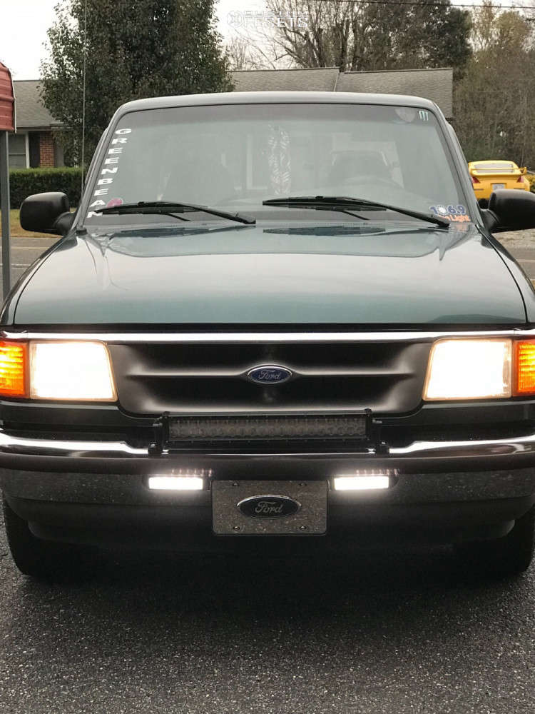 Ford Ranger Backspacing 1997 Ford Ranger with 15x8 -19 Pro Comp Series 31 and 235/75R15 Falken ...