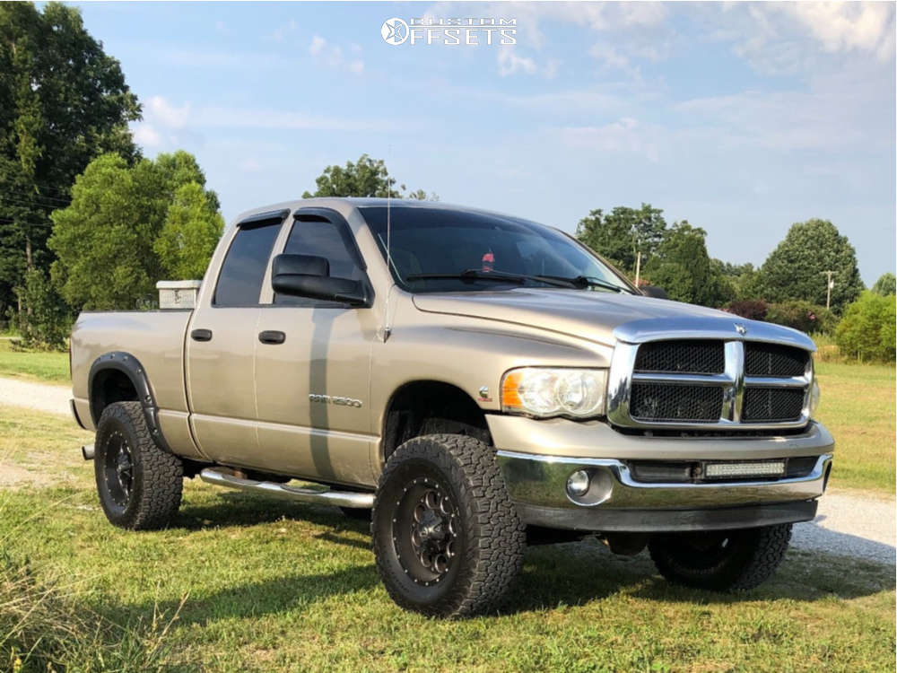 2003 Dodge Ram 2500 with 18x9 -12 Fuel Revolver and 325/65R18 ...