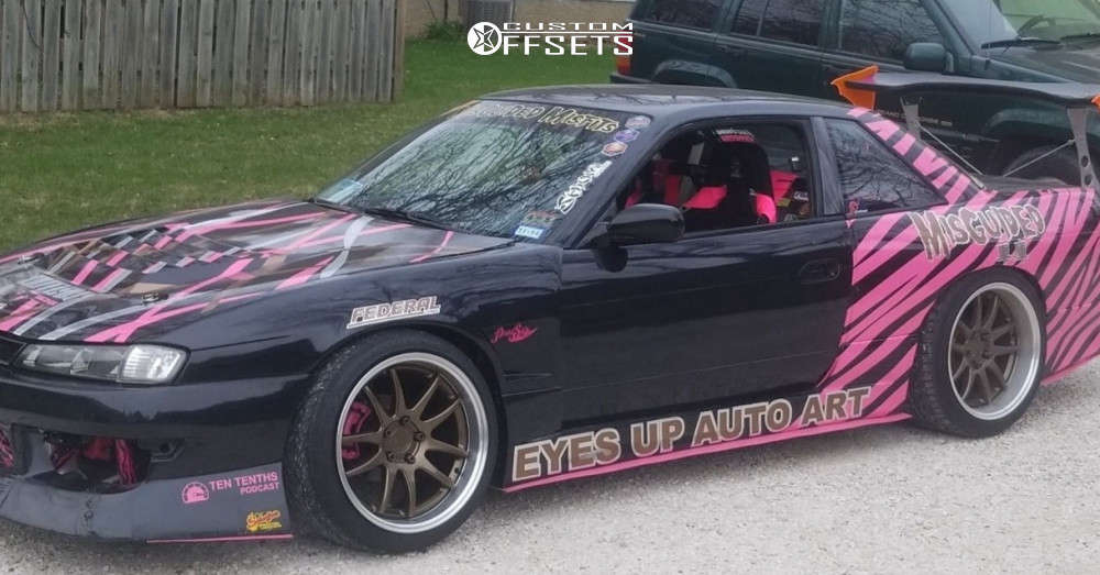 1991 Nissan 240SX with 18x9.5 15 Aodhan DS02 and 235/45R18 1991 Nissan 240SX with 18x9.5 15 Aodhan DS02 and 235/45R18