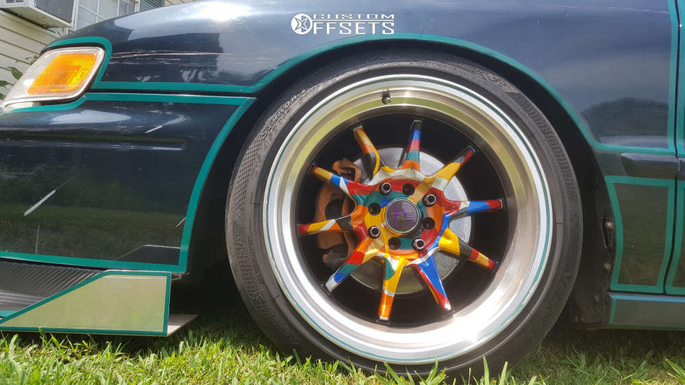 1995 Honda Accord with 17x9 20 STR 513 and 215/45R17 Vercelli Strada ...