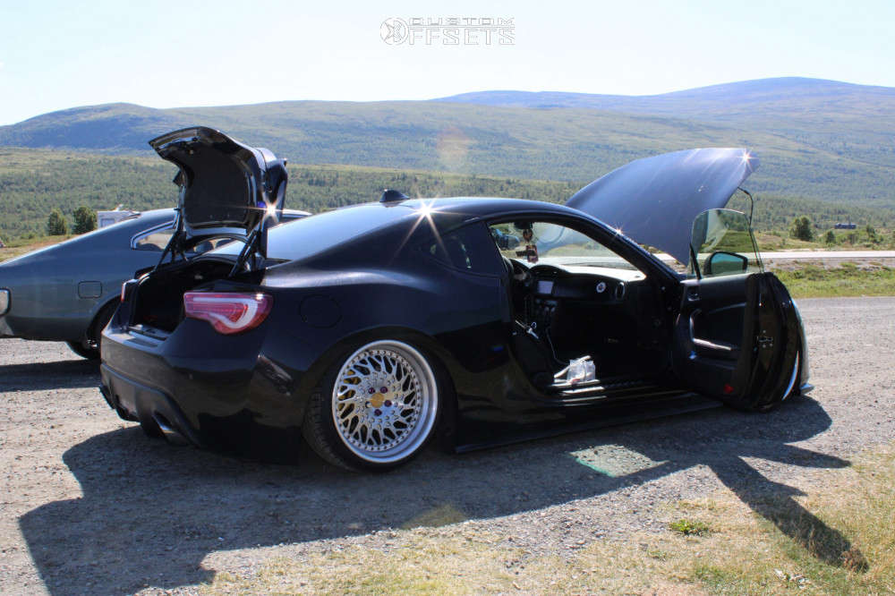 2012 Toyota 86 Wheel Offset HellaFlush Air Suspension 768287 Custom