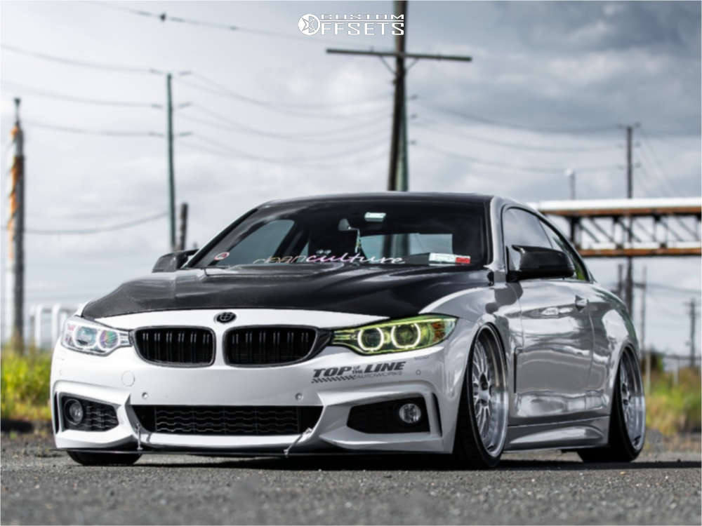 2016 BMW 428i XDrive with 20x9 20 ESR Sr01 and 235/35R20 Nankang