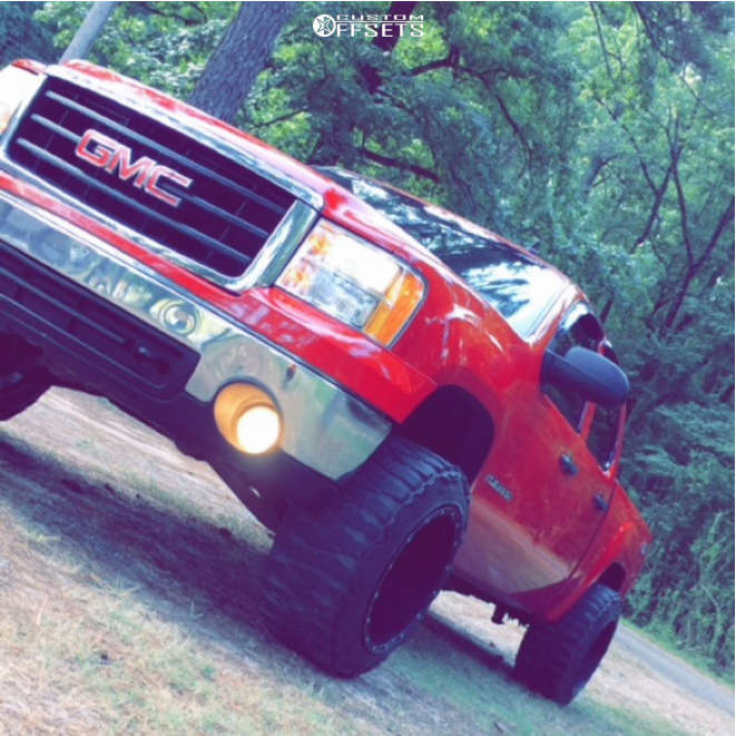 2008 GMC Sierra 1500 Hella Stance >5" Suspension Lift 3" Custom Offsets