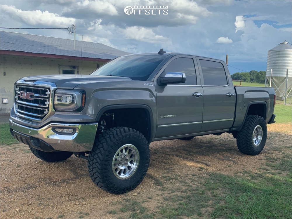 2017 GMC Sierra 1500 with 17x8.5 Method Double Standard and 35/12.5R17