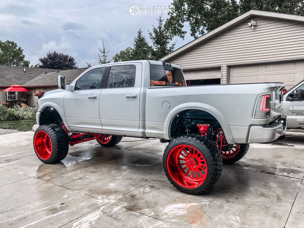 2016 Dodge Ram 2500 with 26x16 -103 Specialty Forged Sf035 and 38/15 ...