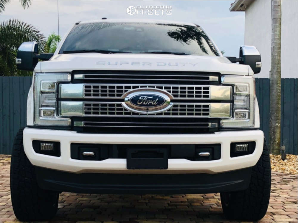 2017 Ford F-250 Super Duty with 22x12 -51 Cali Offroad Switchback and ...