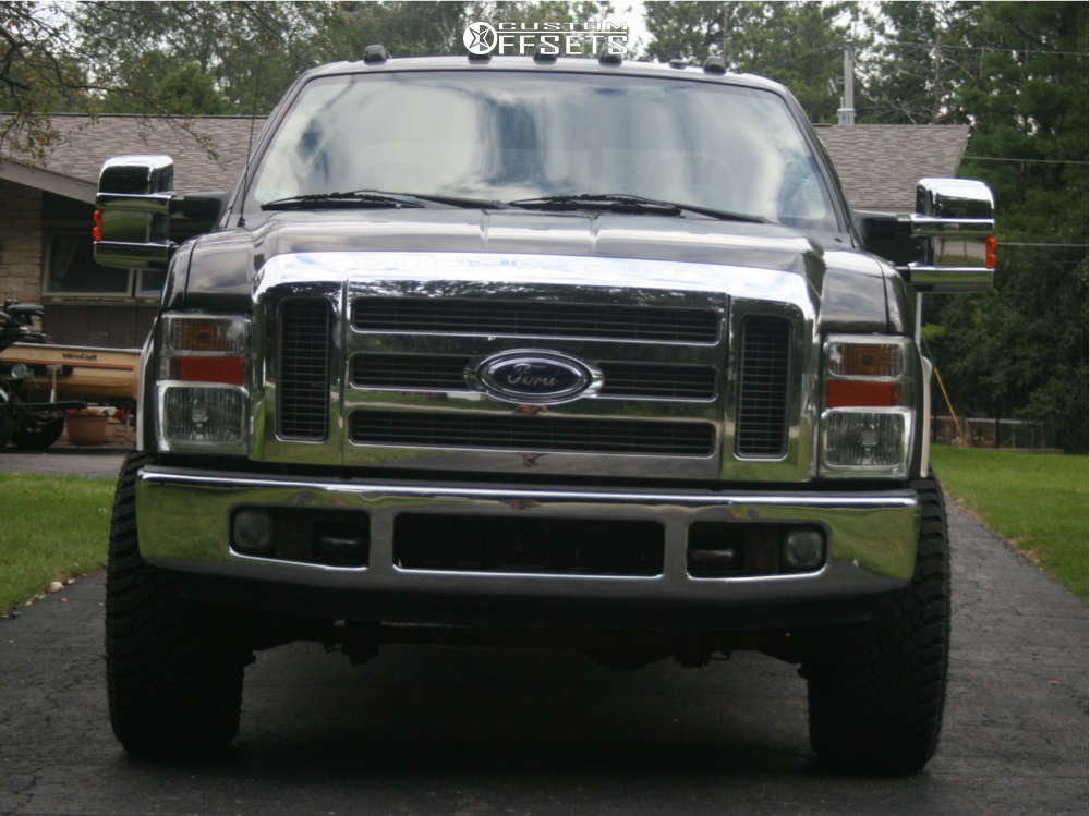 2008 Ford F-250 Super Duty with 20x9 -12 Ultra Hunter and 295/60R20 ...