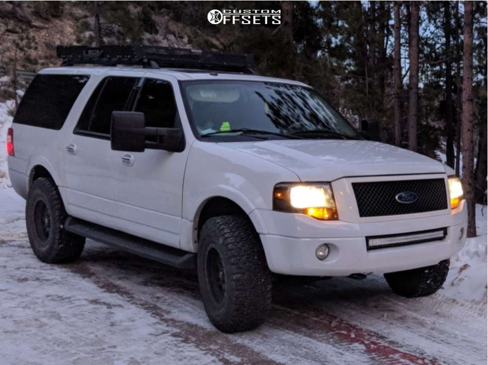 2012 Ford Expedition with 18x9 1 Fuel Anza and 35/12.5R18 BFGoodrich