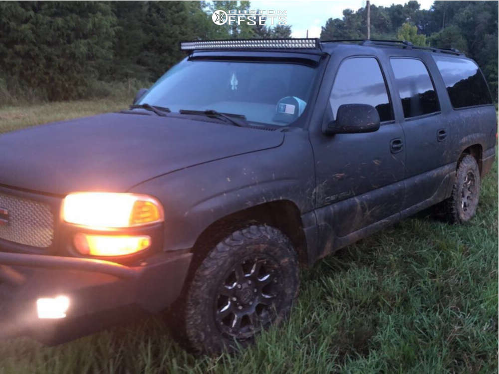 2003 GMC Yukon XL 1500 with 17x9 0 Black Rhino Sierra and 285/70R17 ...