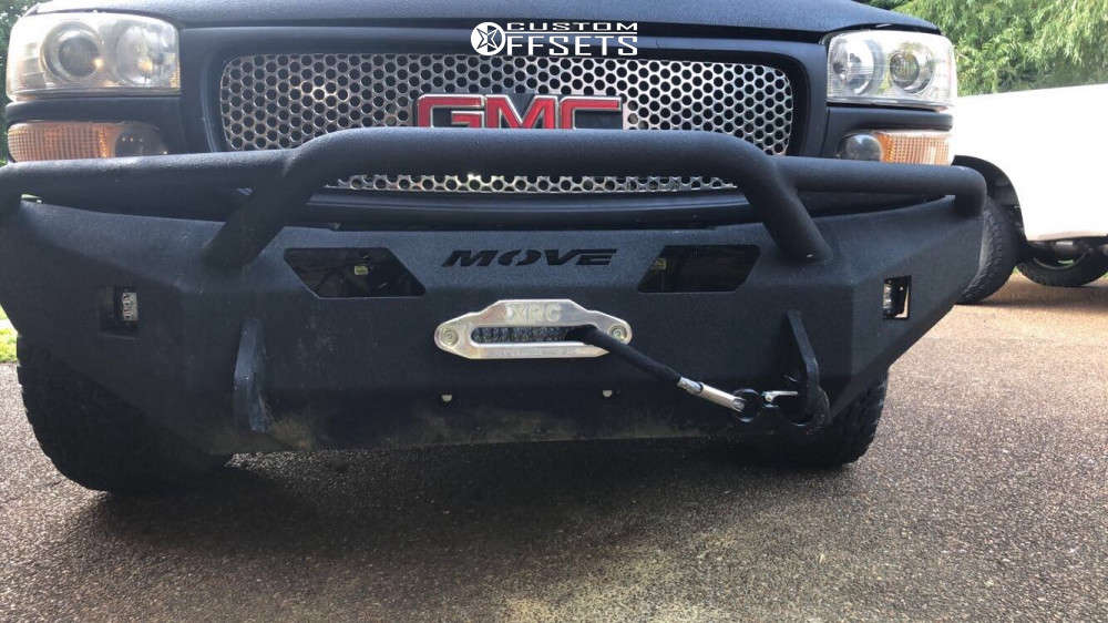 2003 GMC Yukon XL 1500 with 17x9 0 Black Rhino Sierra and 285/70R17 ...