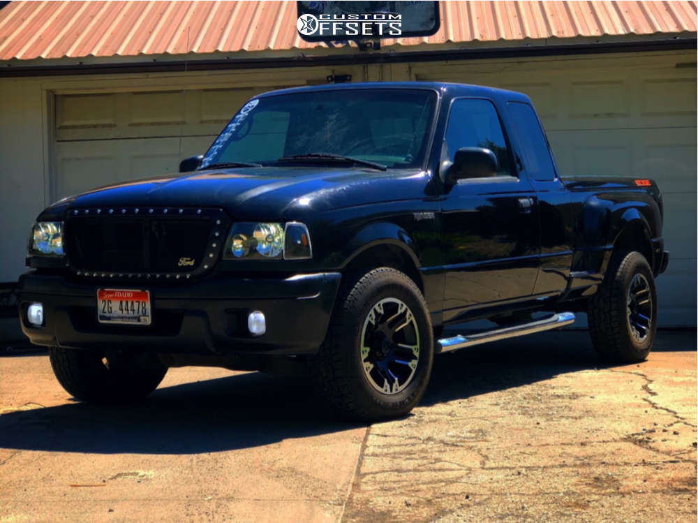 2004 Ford Ranger with 17x8 10 Ultra Maverick and 235/70R17 Back Country ...