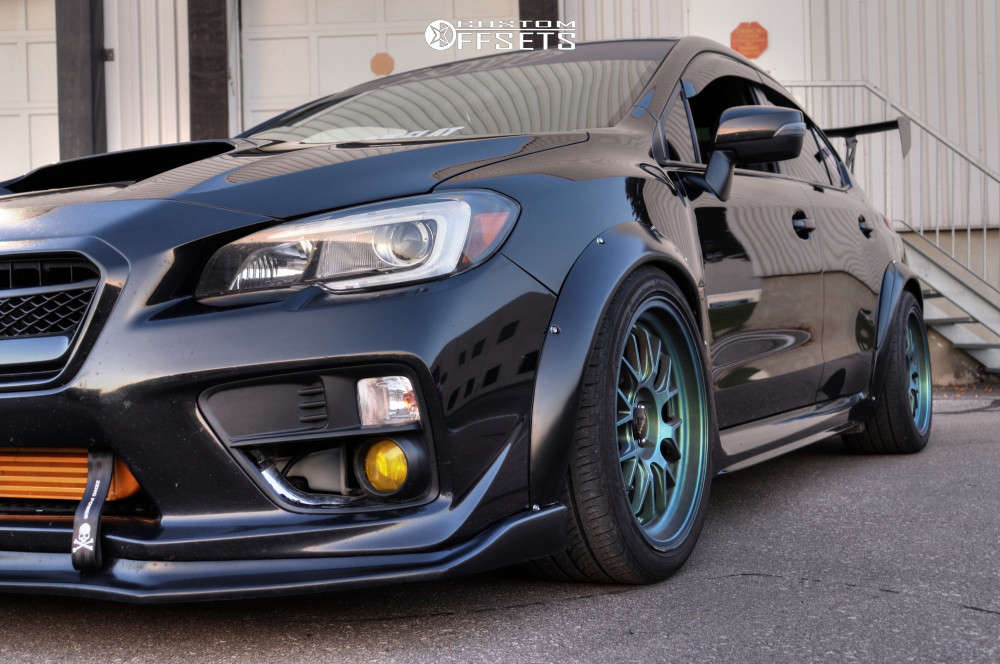 2017 Subaru WRX with 18x9.5 38 Rota Mxr and 265/35R18 Antares Ingens A1 ...