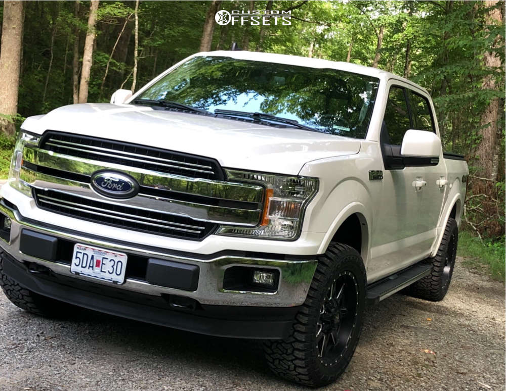 19 Ford F 150 With x9 Pro Comp Series 48 And 33 12 5r Fury Offroad Country Hunter Mtii And Stock Custom Offsets