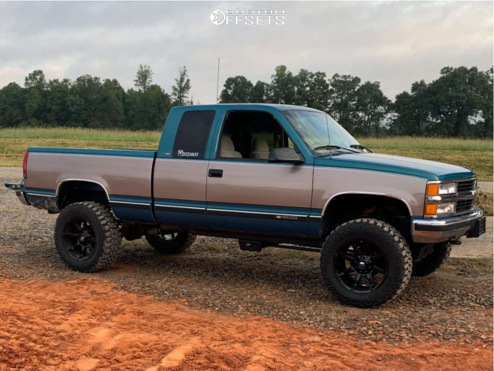 1997 Chevrolet K1500 with 20x10 -18 Fuel Coupler and 35/12.5R20