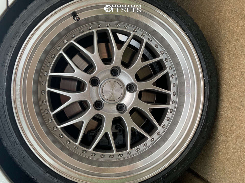 2009 BMW 335i with 19x8.5 30 ESR Sr01 and 225/35R19 Michelin Pilot ...