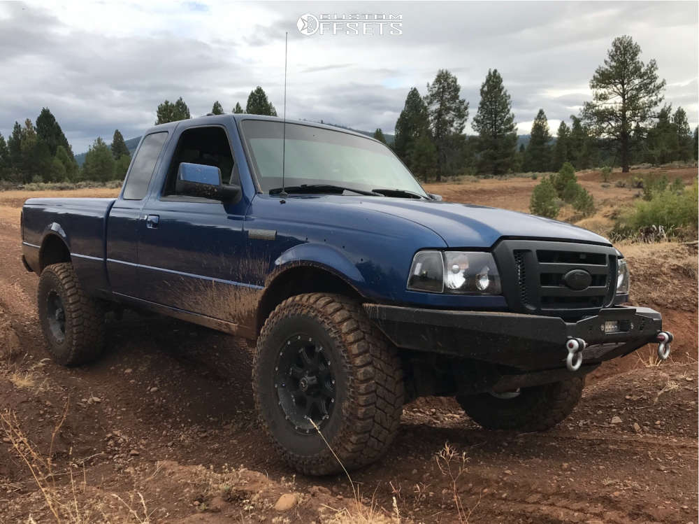 2009 Ford Ranger with 16x8 0 Raceline Assault and 33/12.5R16 Back ...